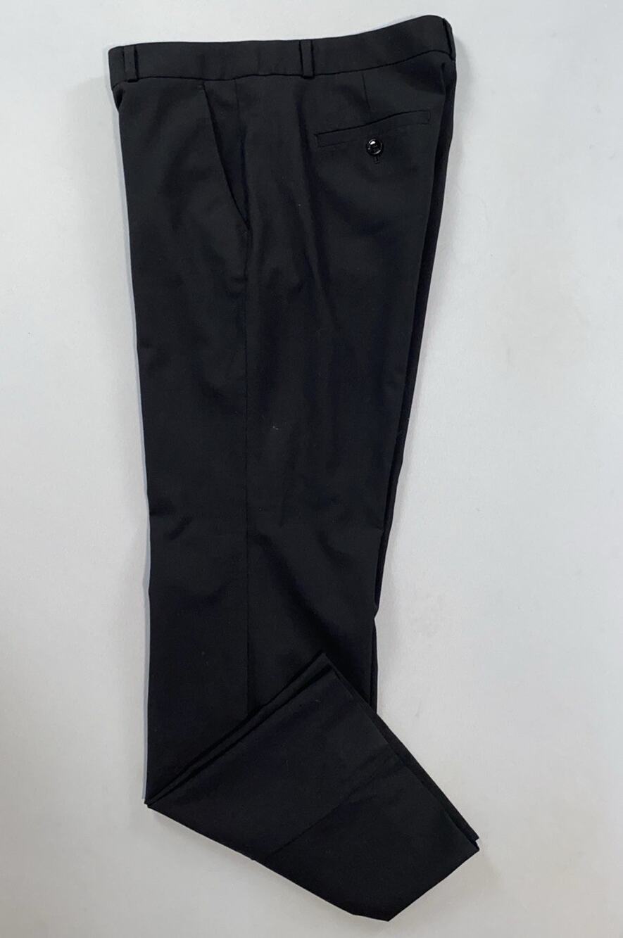 Banana Republic Logan Fit Relaxed Straight Lined Stretch Wool Dress Pants. 8 EUC
